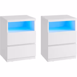 【ÉCLAIRAGE LED AJUSTABLE】 Créez l’ambiance parfaite avec l’éclairage LED intégré offrant 25 couleurs de lumière, 6 niveaux de ...