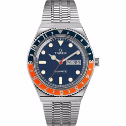 Montre Timex Q Reissue Pour Hommes en Argent - TW2U61100