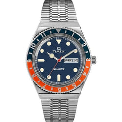 Montre Timex Q Reissue Pour Hommes en Argent - TW2U61100