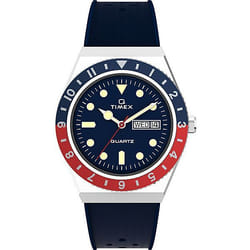 Montre Timex Q Reissue Pour Hommes en Bleu - TW2V32100