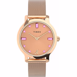 Montre Timex Transcend X Bcrf Pour Femmes en Ip-rosé - TW2V52800