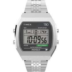 Montre Timex T80 Pour Mixte en Argent - TW2V74200