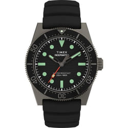 Montre - TIMEX - TW2W74700 - Caoutchouc Noir - 41 mm - Résistante à leau 20 bar