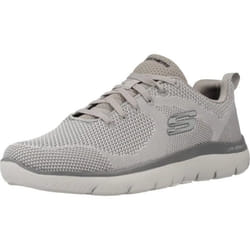 Basket Skechers 94486 - SKECHERS - Homme - Gris - Lacets