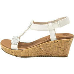 Sandales Femme Skechers Beverlee - Date Glam Beige - Boucle de serrage - Confort accru