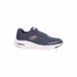 Basket - SKECHERS - ARCH FIT - Maille douce bleue - Support de voûte certifié - Talon 2 cm