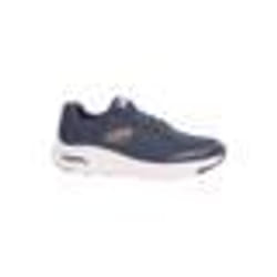 Basket - SKECHERS - ARCH FIT - Maille douce bleue - Support de voûte certifié - Talon 2 cm
