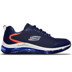 Sneakers À Coussin Dair Skechair Element 2 Lomarc Textile Bleu Marine