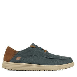 Skechers modèle Melson - Moc Toe Bleu
