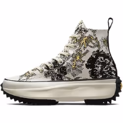 Basket Converse - RUN STAR HIKE HI - Blanc - Compensé - Mixte