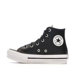 Sneakers Chuck Taylor All Star Lift Platform Leather Cuir Noir