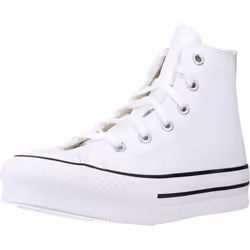 Converse modèle Chuck Taylor All Star Lift Platform Leather Blanc