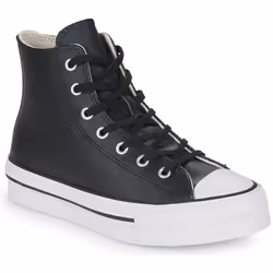Converse modèle Ctas Eva Lift Hi Leather Noir