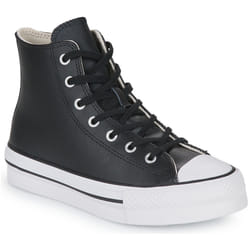 Converse modèle Ctas Eva Lift Hi Leather Noir