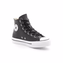 Converse modèle Ctas Eva Lift Hi Leather Noir