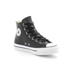 Converse modèle Ctas Eva Lift Hi Leather Noir
