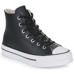 Converse modèle Ctas Eva Lift Hi Leather Noir