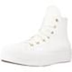 Baskets montantes CONVERSE Chuck Taylor All Star Lift Platform Mono Blanc - Lacets plats - Homme