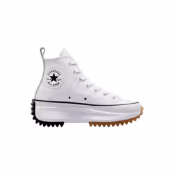 Sneakers Run Star Hike Platform Cuir Blanc