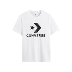 converse _m_logo star chev  ss tee blanc