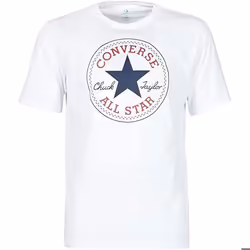 T-shirt Converse Chuck Patch Core Blanc Mixte