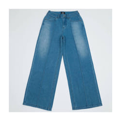 Converse modèle Denim Wide Leg Pant Bleu