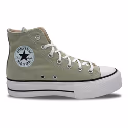 Sneakers Chuck Taylor All Star Lift Platform Toile Vert