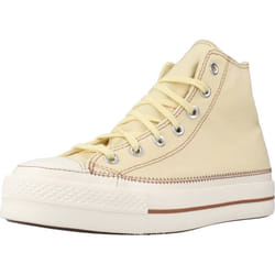Converse Chuck Taylor All Star Lift Platform Contrast Stitching Couleur Jaune Sesmgrt