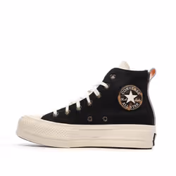 Converse modèle Chuck Taylor All Star Lift Platform Tortoise Noir