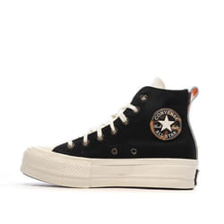 Converse modèle Chuck Taylor All Star Lift Platform Tortoise Noir