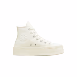 CONVERSE CHUCK TAYLOR ALL STAR MODERN LIFT PLATFORM CANVAS COULEUR BLANC EGRET