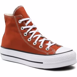 Sneakers Chuck Taylor All Star Lift Platform Textile Rouge