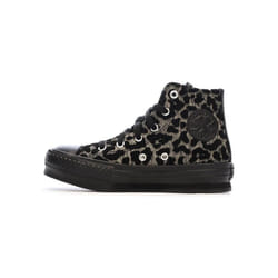 Baskets Noires à Motifs Fille Converse Chuck Taylor All Star Eva Lift
