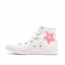 Baskets Blanches Fille Converse Chuck Taylor All Star Sparkle