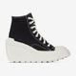 Chaussures Femme Converse Chuck 70 De Luxe Wedge Blanc - Lacets - Compensé