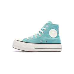 Baskets Turquoise Femme Converse All Star Lift Platform Stars