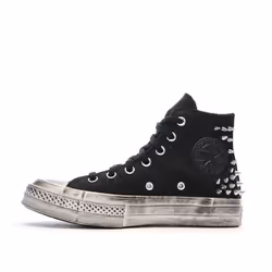 Sneakers Chuck 70 Studded Montantes Textile Noir - 37