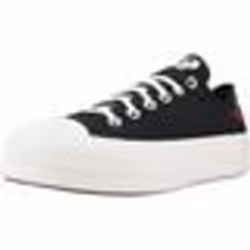 Converse Chuck Taylor All Star Lift Platform Cherries Ox Chaussures pour Femme Noir A08862C