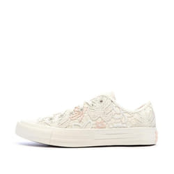 Baskets Ecru/Rose Femme Converse Chuck Taylor All Star