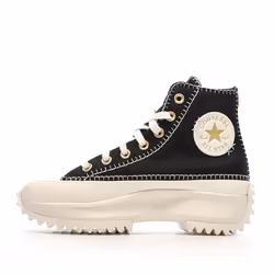 Sneakers Run Star Hike Platform Crafted Stitching Textile Noir - 39