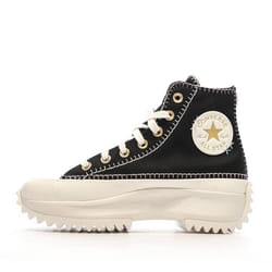 Sneakers Run Star Hike Platform Crafted Stitching Textile Noir - 39