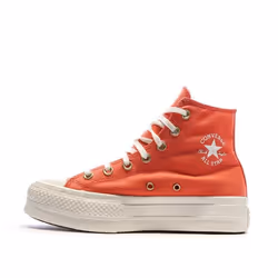 Converse modèle Chuck Taylor All Star Lift Hi Rose