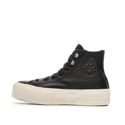 Baskets Noires Femme Converse Water Repellent
