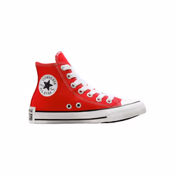 Sneakers Chuck Classic Hi Toile Rouge