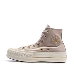Converse modèle Chuck Taylor All Star Lift Hi Flush Rose