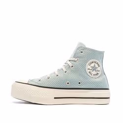 Baskets Turquoise Converse Femme Chuck Taylor All Star Lift Infinity
