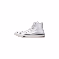 Converse modèle Chuck Taylor All Star Metallic Leather Argent