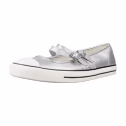 Converse modèle Dainty Mary Jane Slip Argent