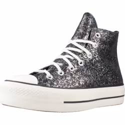 Converse modèle Chuck Taylor All Star Lift Platform Glitter Noir
