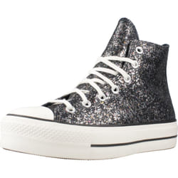 Converse modèle Chuck Taylor All Star Lift Platform Glitter Noir